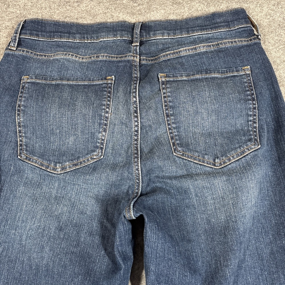 Banana Republic Curvy Girlfriend Jeans Womens 31/12 Blue High Rise Stretch Denim - Picture 6 of 13